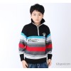 Children's clothing wholesale Shu Qi winter leisure fashion sweaters Lapel children Half Zip Sweater