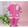 The spring and autumn of 2014 new children love baby sweater cardigan sweater knit jacquard baby chi