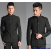 Factory specializing in the production of tailored 2013 new Chinese collar white-collar men's wool t