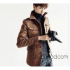 The new Korean men's fashion slim men's new Nakayama Kitsuo warm coat