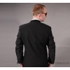 Wedding fashion men's slim new men's casual version of a high-end men's button suit