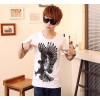 New men's T-shirt clothing sales summer new trend of men's clothing male short sleeved shirt