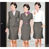 The new occupation female dress long sleeved suit dress slim lady OL beautician customized wear