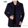 Youngor wool coat jacket collar double male during the spring and autumn winter leisure in the long