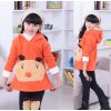 Spring 2014 girls sweater two piece suit for girls wear suit for children children spring children s