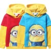 Thief daddy Tong Weiyi small yellow people and thick fleece fleece winter coat sweater 9528 children