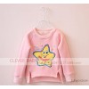 2 color into cartoon stars with cashmere sweater ~ watermelon Tong Weiyi autumn children's clothing 