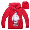 Super Corps big hero 6 cotton Hoodie sweater long children's children