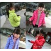 Special run Adidas Korean girls coat collar bow children cotton candy color thick cotton padded jack