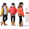 The child brand girls sports clothes wholesale cotton thickened Ruixiang 9a11c