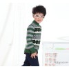 2013 new large Korean striped sweater round neck long sleeved Plaid children boy sweater factory dir