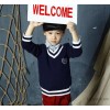 2014 new winter cotton sweater back boy boy sweater collar heart-shaped student dress H