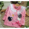 2014 Korean children spring section coat girls flowers cardigan sweater children stereo