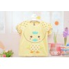 Excellent Belle new children waterproof large blouse crystal Fleece Baby Wai clothing anti baby food