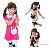 South Korea suit for children in the summer of 2014 children's clothing wholesale cotton girls meow