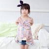 Kids 2015 autumn girl skirt dress dress autumn flower child child Korean Girls Princess dress clothi