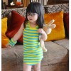 Brand children's clothing skirts skirts wholesale classic children cotton vest dress dress sea wind 