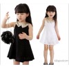 Girls dress 2014 Summer girls dress skirts a Korean girl lace sequined sleeveless dress