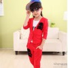 Spring 2015 spring children's children suit for girls in the new children's fashion sports sweater d