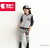 Autumn children baseball uniform stripe 2014 new Korean children children suit children suit tide