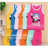 2015 new children summer suit suit for children wear cotton