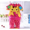 Spring 2015 kids Odair children suit cartoon baby elephant two piece Zebei cool