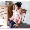 41109 Guangdong quality kids 2015 Coral Fleece Winter cute doll suit for girls