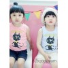 A children's summer suit for children children Suit Vest + five pants suit for girls JY046