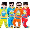 The fall of 2014 new Korean children suit suit small children autumn sweater robot two piece