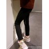 2014 girls with Velvet Pants personality patch Leggings Korean black waisted