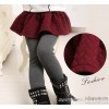 2014 new children in autumn and winter wear skinny pants children false two girls culottes Leggings