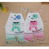 Manufacturers selling baby Cotton Apron with feet around the belly baby cute cartoon Leotard Child s