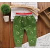 In the spring of new children children knitted casual pants pants cotton tomato multicolor optional