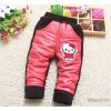 2014 winter cotton padded pants Baby Child Girls cartoon thick warm pants free to join