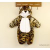 2014 new winter style infant super soft velvet warm clothes to climb the small tiger climb clothes c