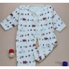 The spring and autumn sections for men and women cotton baby Onesies baby climbing clothes long slee