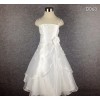 2015 new European Gucci children dress white wedding dress flower princess fan type sling