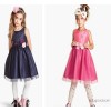 [] children dress dress sold out to enjoy the new cute pink dress skirt nubao / blue skirt