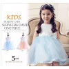 Before and after the children dress collar bow sleeveless Tutu skirts AK10 stitching a sweet