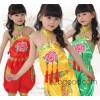 Children in costumes dance dance suit children stomachers girls dance clothing