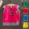 Baby cardigan vest children fall 2014 new men's Vest girls