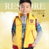 Bacon bear Korean brand children 2013 winter hot boy genuine quilted Hooded Vest vest thickening