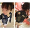 Children's cartoon monkey baby vest Polo jeans vest vest leisure