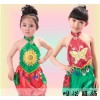 Children Costume cheerleading clothing children's dance costumes children sequined costume stomacher