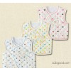 Qingdao children's clothing wholesale 2014 Nishimatsu housing children vest quilting lace cotton ves