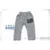 New winter children McCann Bonnie brand casual pants trousers boy in the Striped warm winter tro The