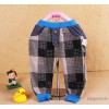 New spring and summer cotton 2015 pants boy checkered pants Y746 children Gucci