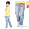 The spring of new 2015 girls jeans fashion Korean girls all-match cowboy slim trousers pants tide In