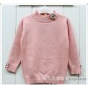 Small music pig kids girls winter sweater T-shirt brand pure bow sweater H.PIGLET