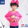 Meters house brand children's clothing female's spring cotton long sleeved t-shirt t-shirt girl c Le